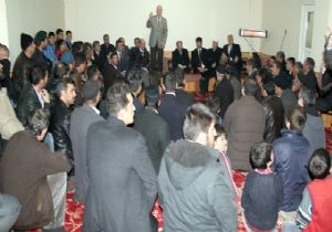 Akdağ ve Sekmen çiftçiyle buluştu